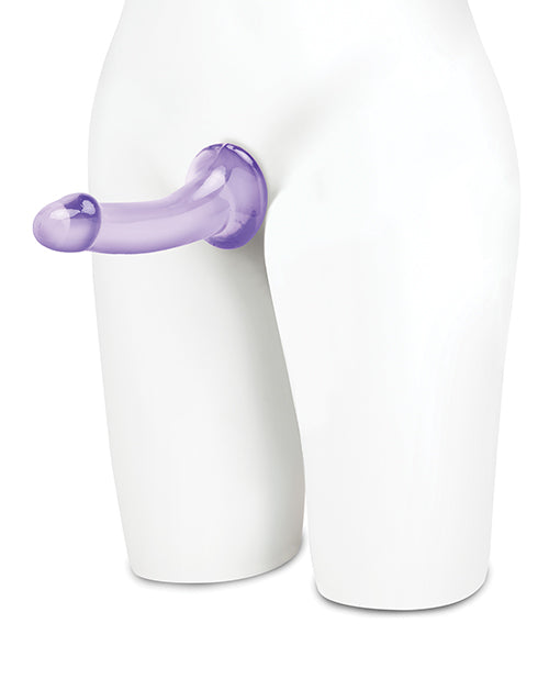 Lux Fetish 紫色雙端無肩帶綁帶式 Product Image.