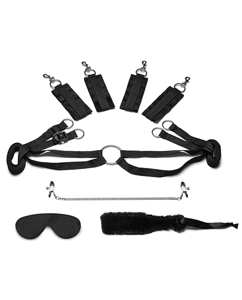 Set de bondage Lux Fetish Fuzzy Lovers: un viaje hacia la indulgencia sensual Product Image.