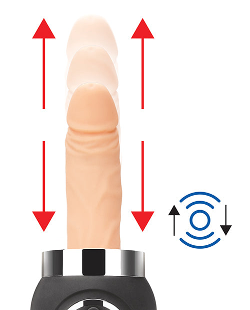 Lux Fetish Thrusting Compact Sex Machine with Remote: Unleash Your Desires Product Image.