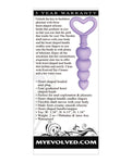 Evolved Anal Sweet Treat - Purple Customisable Silicone Beads for Backdoor Bliss