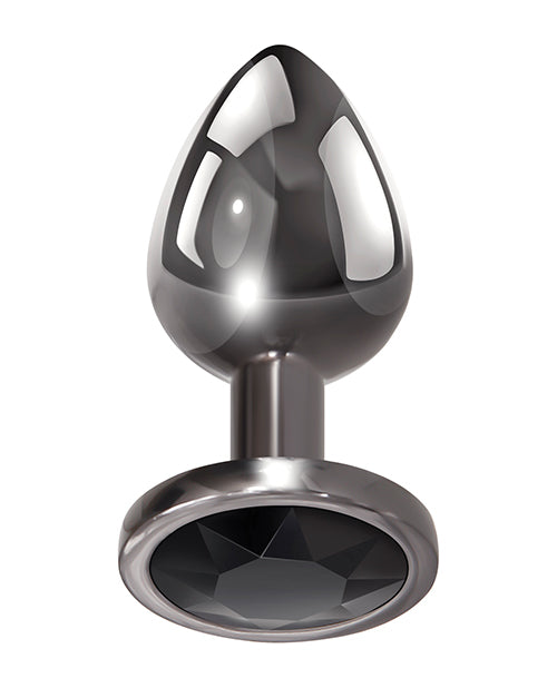 Evolved Black Gem Anal Plug: A Touch of Glamour for Ultimate Pleasure Product Image.