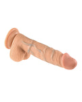 Evolved 8" Realistic Dildo with Balls - Light