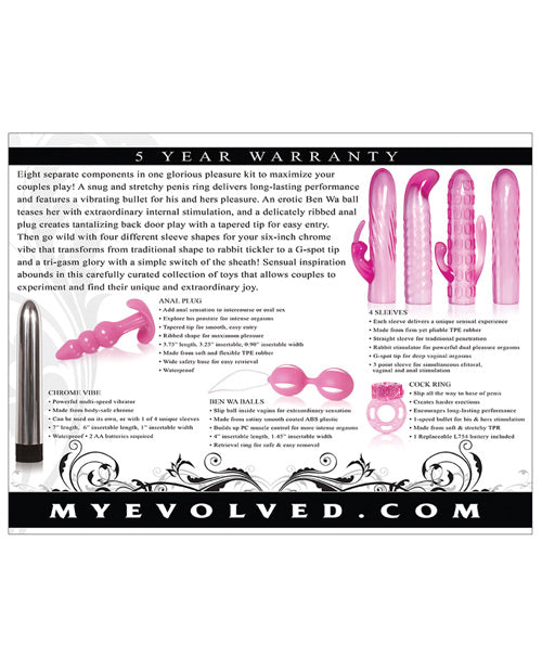 Evolved Intense Pleasure Kit: Elevate Your Intimacy Product Image.
