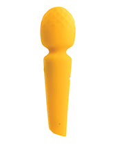 Evolved Sunshine Yellow Flex Wand Vibrator Product Image.