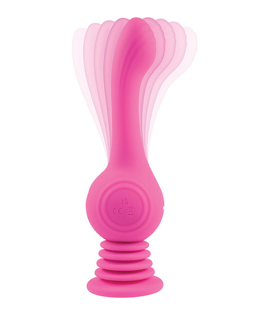 Evolved Gyro Vibe - Pink: Intense Gyrating Pleasure Vibrator Product Image.