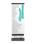 Evolved Come With Me - Vibrador Mint de doble motor: un viaje de deleite sensual