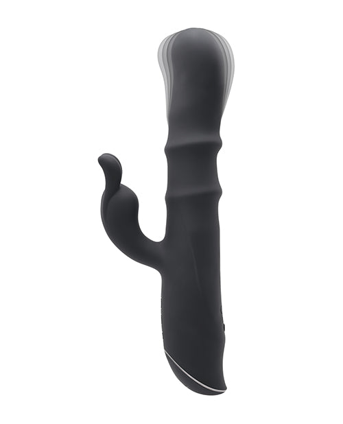 Evolved Ringmaster - Black: The Dual Motor Pleasure Powerhouse Product Image.