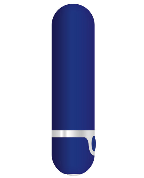 Evolved My Blue Heaven Bullet: 10 Vibrating Functions, Waterproof, Travel-Friendly Product Image.