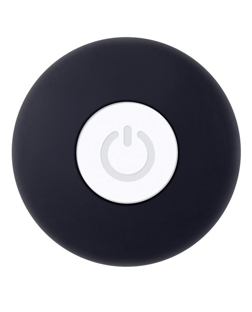 Evolved Mini Butt Plug with Adjustable Vibration - Black Product Image.