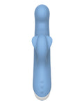 Estimulador dual recargable Thump N Thrust evolucionado - Azul: la clave para un placer inigualable