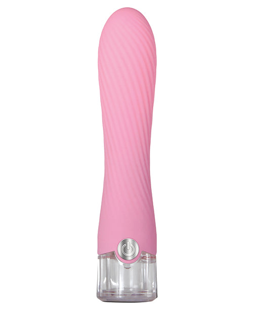 Vibrador recargable Evolved Sparkle Pink: placer personalizable, diseño innovador, diversión bajo el agua Product Image.