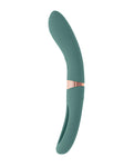 Vibrador de punto G Evolved Chick Flick - Verde azulado