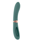 Vibrador de punto G Evolved Chick Flick - Verde azulado