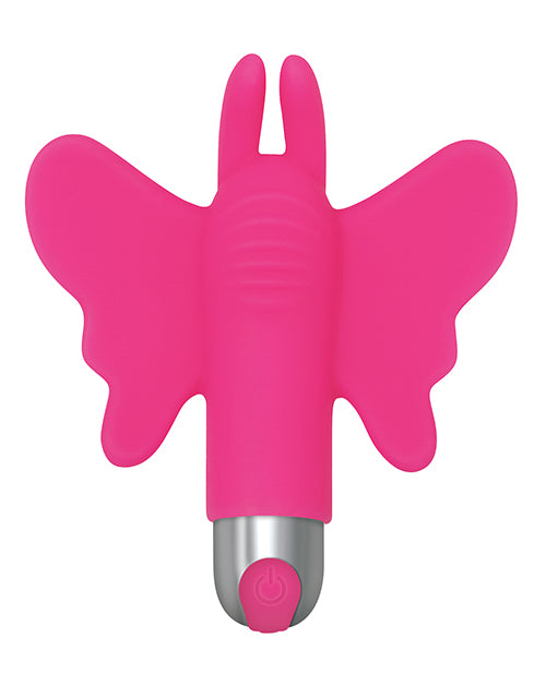 Mi mariposa evolucionó con bala de 10 velocidades - Rosa: delicia de placer dual Product Image.