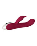 Evolved Inflatable Bunny Dual Stim Rechargeable in Burgundy