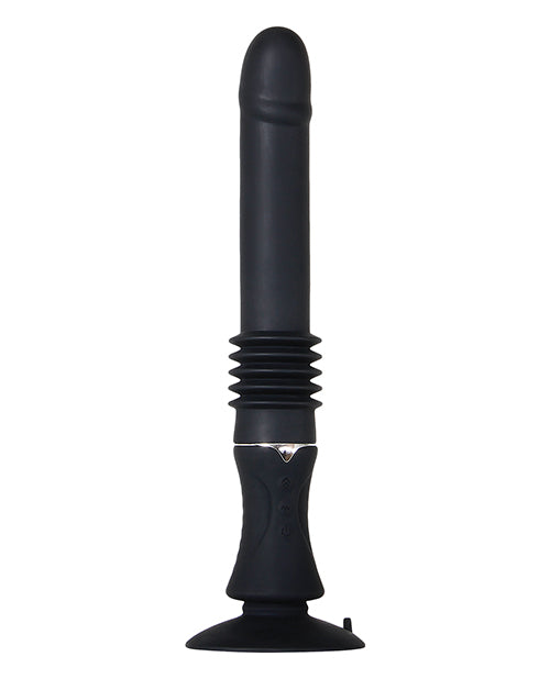 Evolved Love Thrust Sex Machine: The Ultimate Pleasure Experience in Black Product Image.