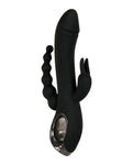 Evolved Trifecta Triple Stim Rechargeable - Black: The Ultimate Pleasure Experience