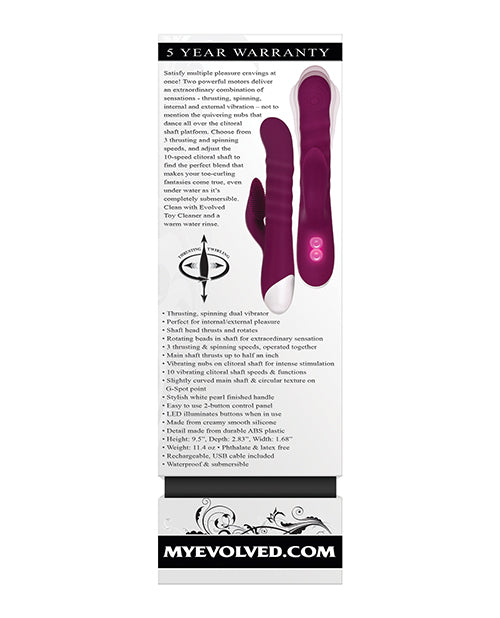 Evolved Lovely Lucy - Purple: Ultimate Pleasure Delight Product Image.
