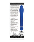 Evolved Robust Rumbler - Blue Silicone Vibrator