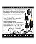 Evolved Egg Citement Rechargeable Bullet Kit - Black/Gold: Versatile, Customizable, Waterproof