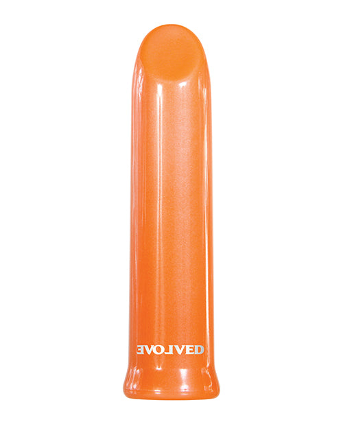 Evolved Lip Service - Orange: Customisable, Precise, Waterproof Bullet Vibrator Product Image.