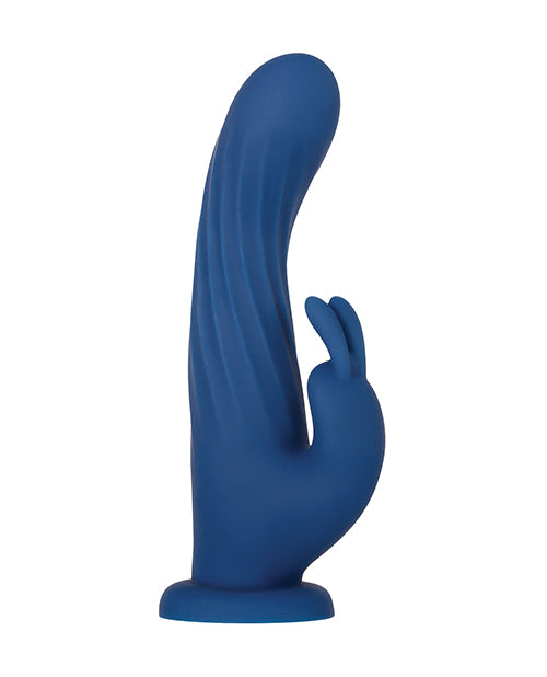 Conejo giratorio remoto azul evolucionado: modo turbo, estimulación dual y resistente al agua Product Image.