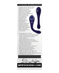Succionador flexible evolucionado: sensaciones duales y eje flexible - Púrpura