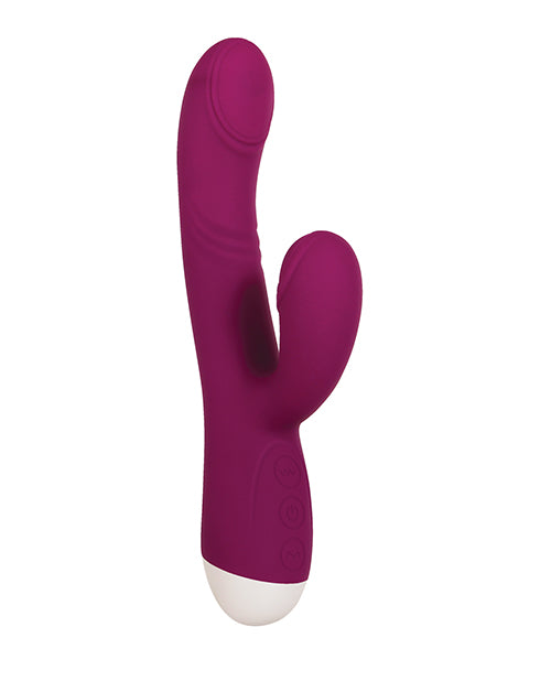 Doble toque evolucionado - Borgoña: potencia de doble orgasmo Product Image.