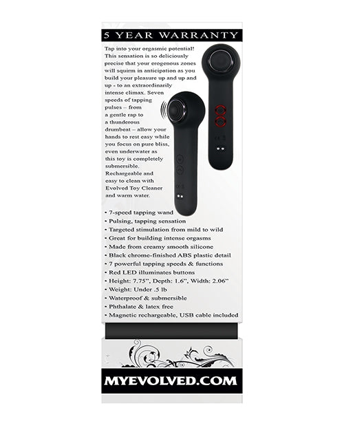 Evolved I Wander Tapping Wand - Embrace Customisable Passion Product Image.