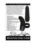 Evolved Hooked on You Curved Finger Vibrator - Black: The Ultimate Pleasure Companion