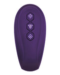 Evolved 2 Become 1 Triple-Motor Strapless Strap On - Purple