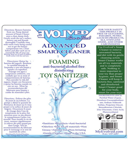 Evolved Smart Cleaner Foaming - Toy Hygiene Essential
