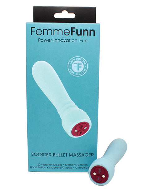 Femme Funn Booster Bullet: 20 modos, función de memoria, botón Boost Product Image.