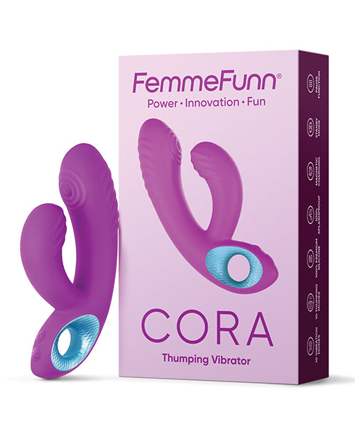 Femme Funn Cora 敲擊兔子：雙重快樂動力來源 Product Image.