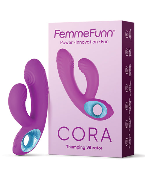 Femme Funn Cora Thumping Rabbit: una doble delicia para viajes sensuales Product Image.