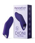 Femme Funn Dioni Wearable Finger Vibe - Dark Purple: Hands-Free Pleasure