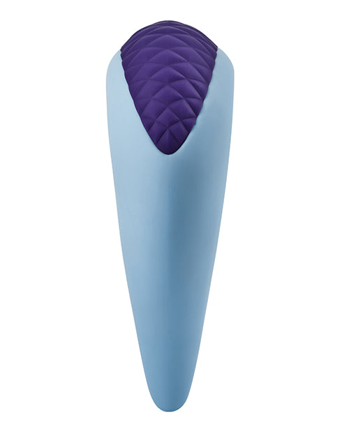 Femme Funn Volea: Dark Purple Fluttering Tip Vibrator Product Image.
