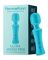 Femme Funn Ultra Wand Mini：綠松石色的強大功能與便攜性 Product Image.