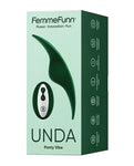 Femme Fun Unda Thin Panty Vibe - Verde oscuro: Modo Boost y carga rápida