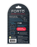 Forto F-88 Double Ring: Premium Liquid Silicone Pleasure