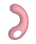 Luv Inc. Curved Vibrator: Pink Pleasure Powerhouse