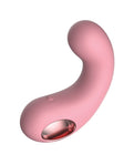 Luv Inc. Curved Vibrator: Pink Pleasure Powerhouse