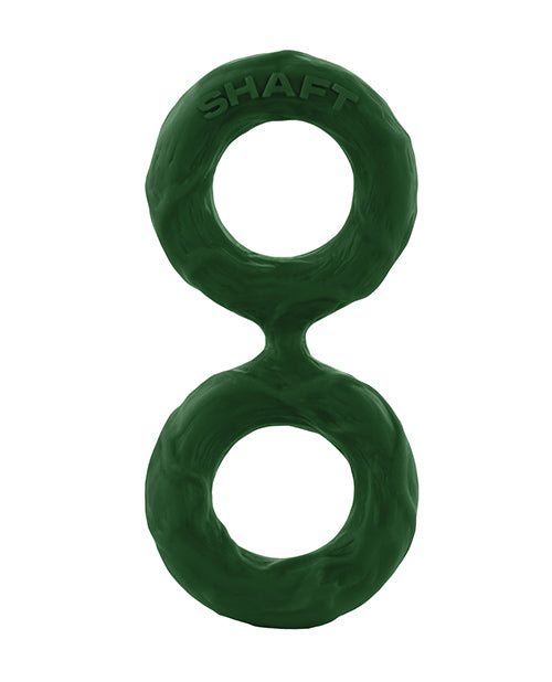 Medium Green Shaft Double C-ring: Ultimate Pleasure Enhancer Product Image.