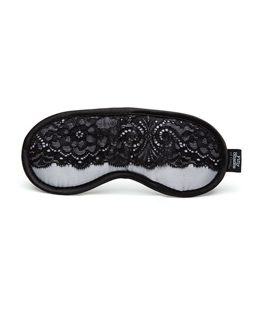 五十度灰感官緞面蕾絲眼罩 Product Image.