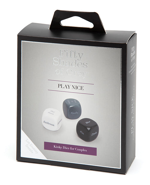 Fifty Shades of Grey Kinky Dice: Ultimate Sensory Experience Product Image.