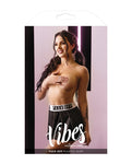 Vibes Fuck Off Knife Pleated Microfiber Skirt - Black