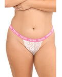 Vibes Tasty 3 Pack Thongs: Assorted Fun & Flattering Colours