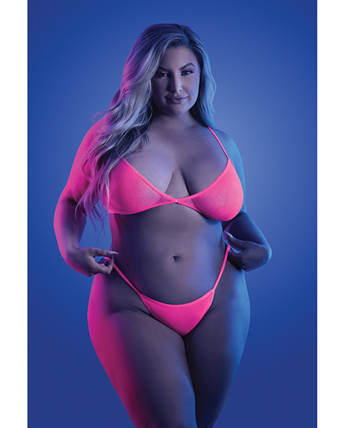 Conjunto de lencería Glow Come Alive - Colección de lencería sensual y versátil Product Image.