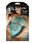 Vixen Blue QN One-Shoulder Lace Teddy