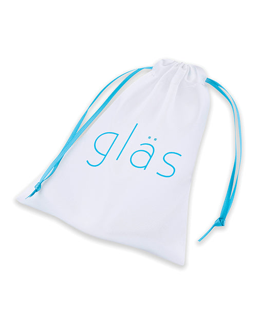 Glas Clear Butt Plug: 3.5" Size, Temperature Play, Fracture-Resistant
